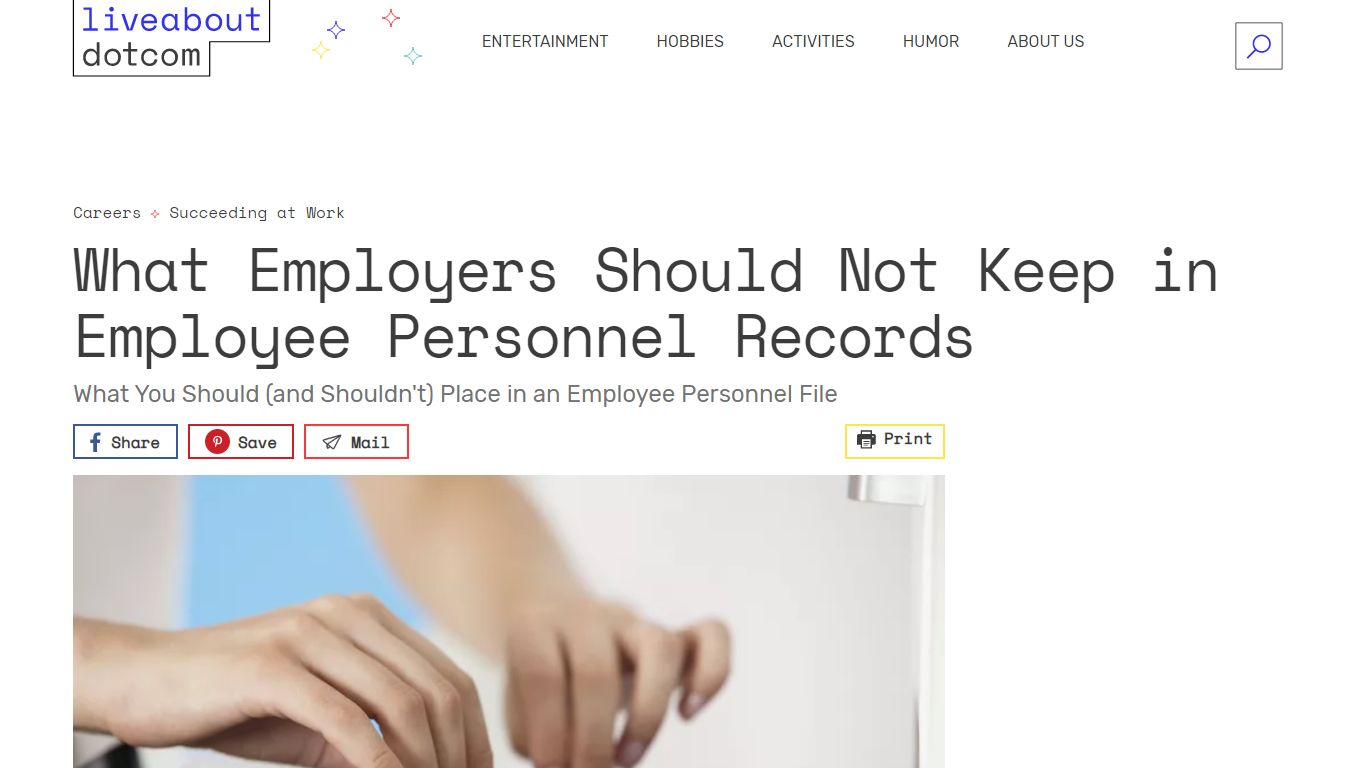 What Employers Should Not Keep in Personnel Files - The Balance Careers